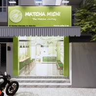 Thiết kế tiệm trà sữa Matcha Michi 25m² tại Vũng Tàu